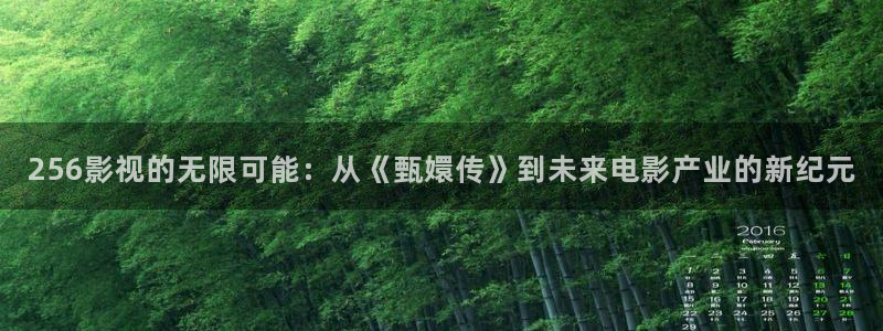 蓝莓视频安卓免费：256影视的无限可能：从《甄嬛传》到未来电影产业的新纪元